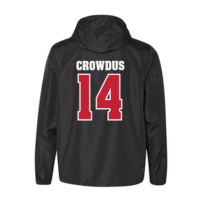 Wisconsin - NCAA Football : Dekel Crowdus - Windbreaker-1