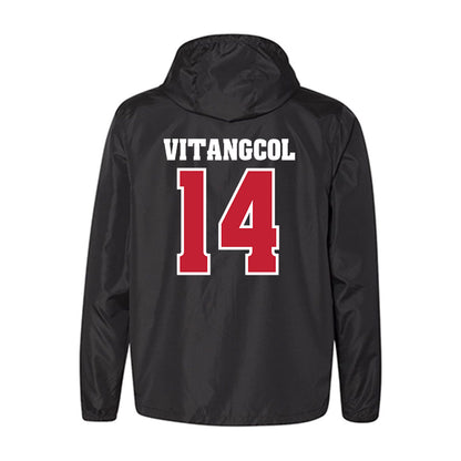 Wisconsin - NCAA Softball : Sydney Vitangcol - Windbreaker-1