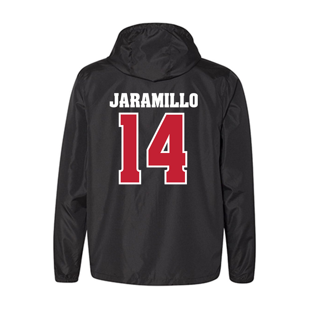 Wisconsin - NCAA Women's Basketball : Reese Jaramillo - Windbreaker-1