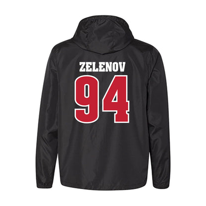 Wisconsin - NCAA Men's Ice Hockey : Vasily Zelenov - Windbreaker-1