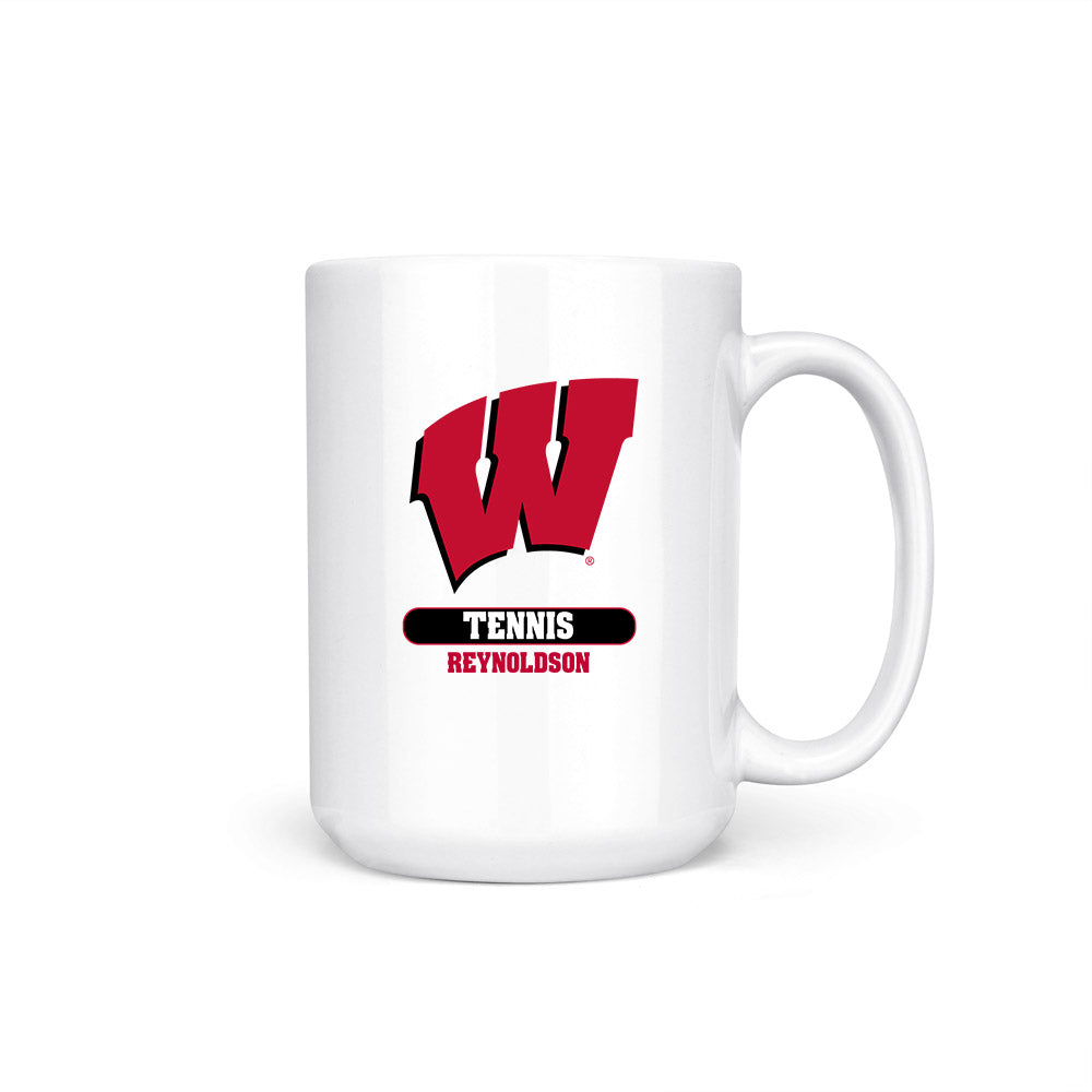 Wisconsin - NCAA Women's Tennis : Ellison Reynoldson - Coffee Mug-0