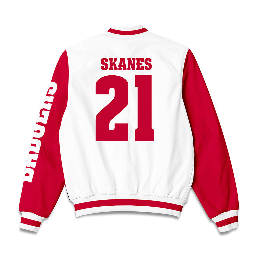 Wisconsin - NCAA Football : Cairo Skanes - Bomber Jacket-1