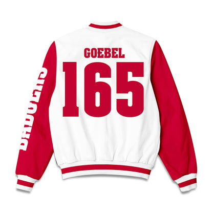 Wisconsin - NCAA Wrestling : Cody Goebel - Bomber Jacket-1