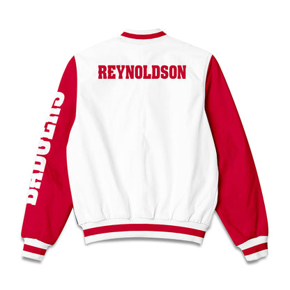 Wisconsin - NCAA Women's Tennis : Ellison Reynoldson - Bomber Jacket-1