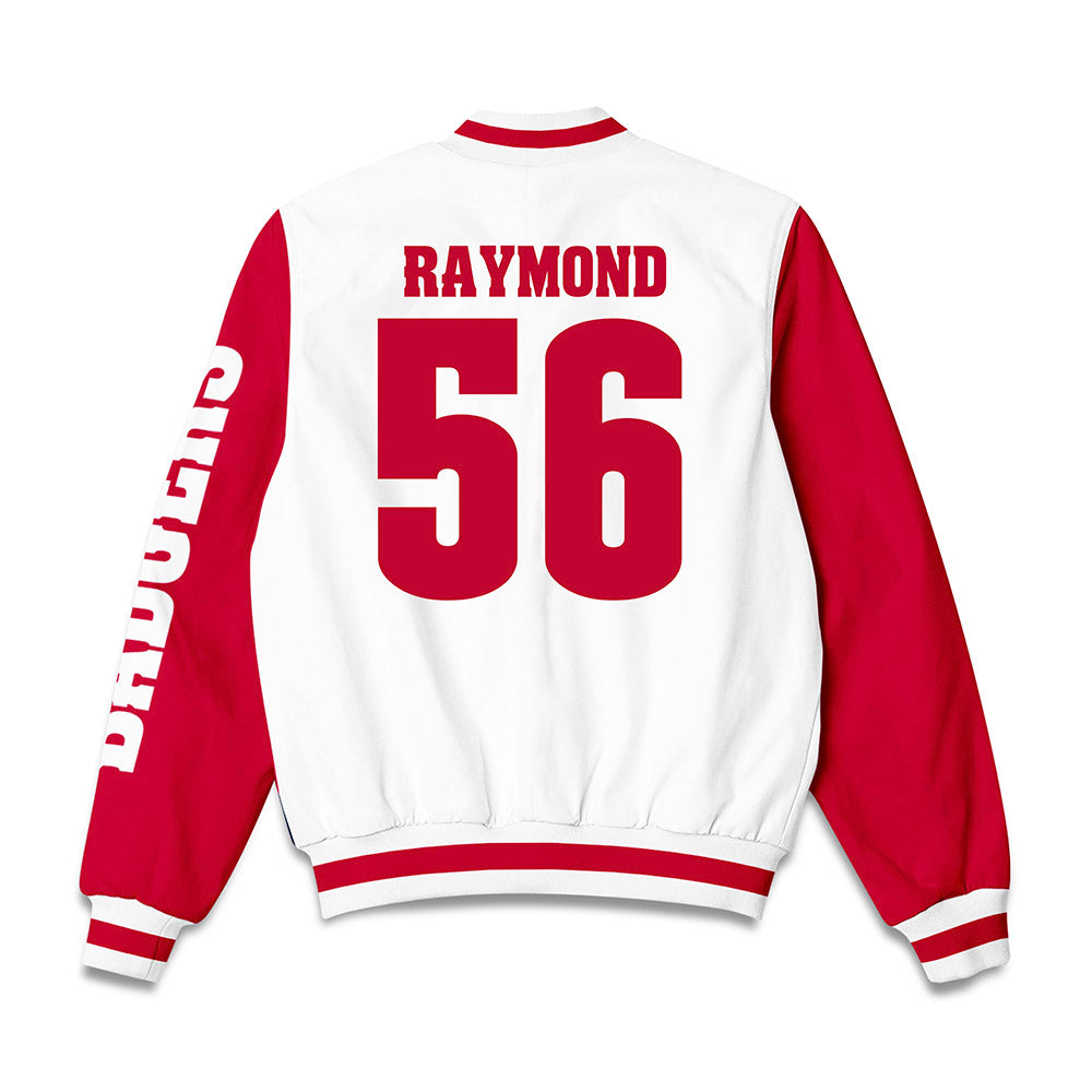 Wisconsin - NCAA Football : Cody Raymond - Bomber Jacket-1