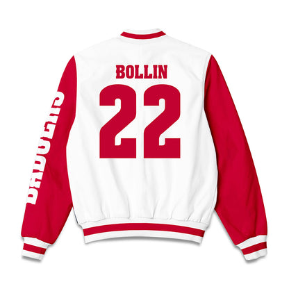 Wisconsin - NCAA Women's Basketball : Shay Bollin - Bomber Jacket-1