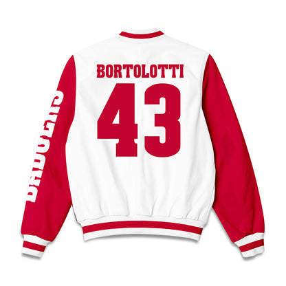 Wisconsin - NCAA Football : Grover Bortolotti - Bomber Jacket-1
