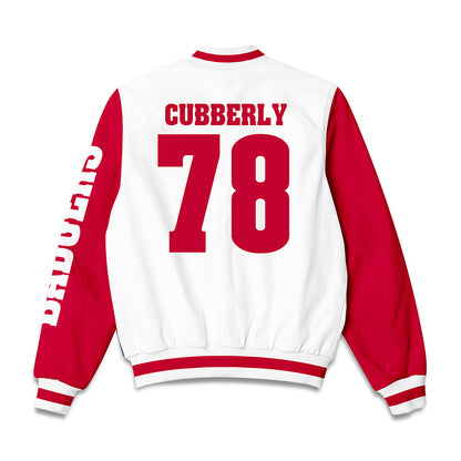 Wisconsin - NCAA Football : Colin Cubberly - Bomber Jacket-1