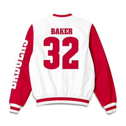 Wisconsin - NCAA Women's Ice Hockey : Chloe Baker - Bomber Jacket-1