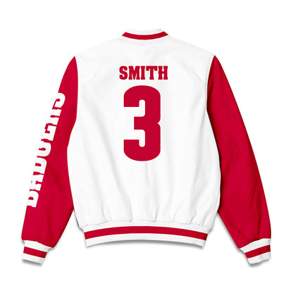 Wisconsin - NCAA Football : Carter Smith - Bomber Jacket-1
