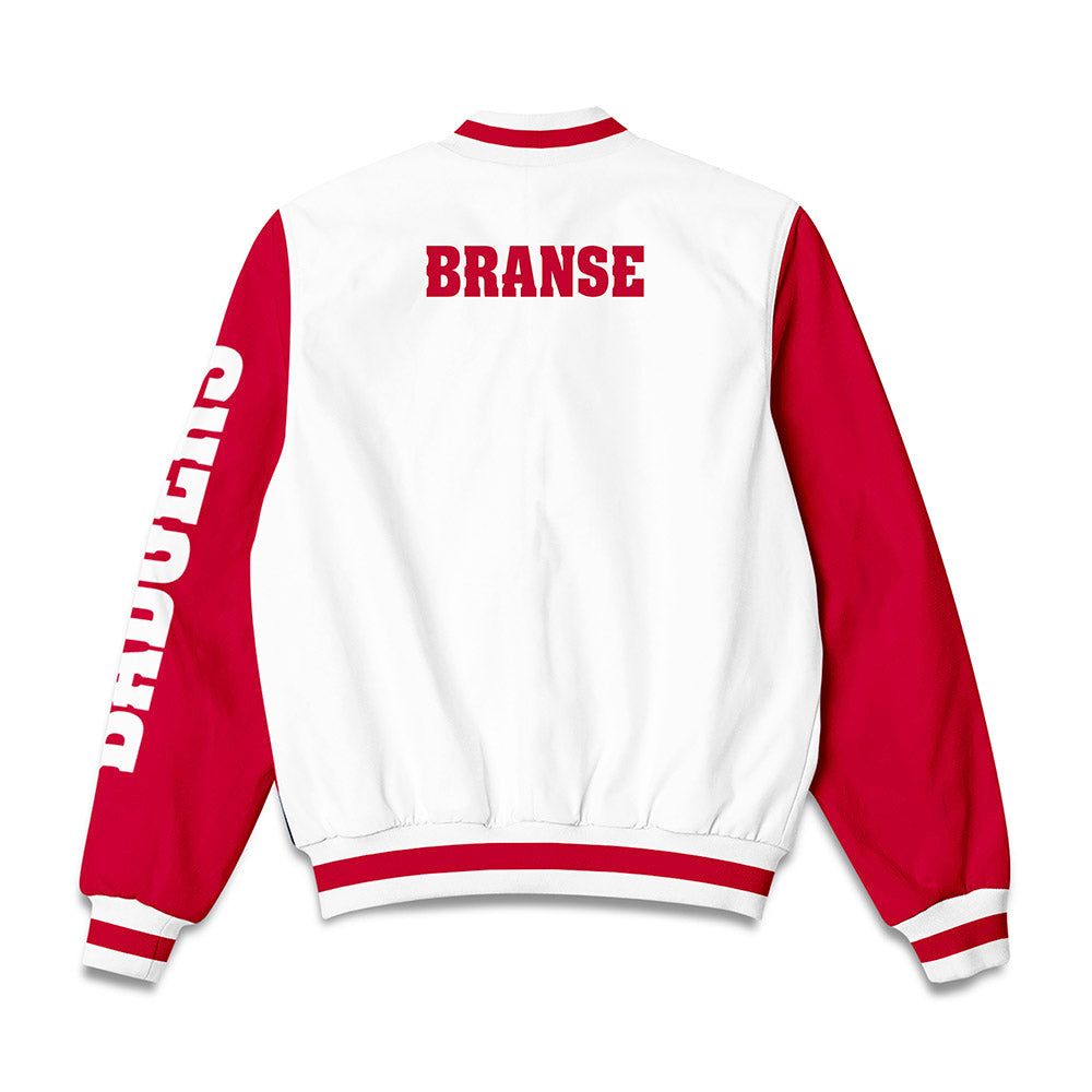 Wisconsin - NCAA Women's Rowing : madison branse - Bomber Jacket-1