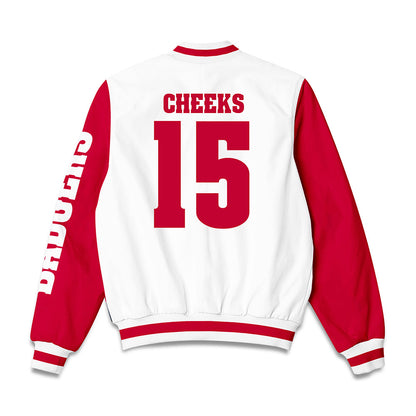 Wisconsin - NCAA Football : Sebastian Cheeks - Bomber Jacket-1