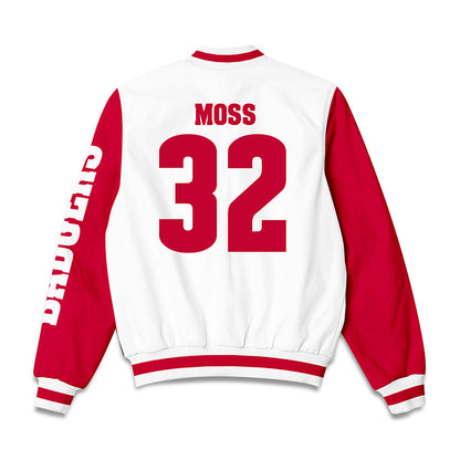 Wisconsin - NCAA Football : Remington Moss - Bomber Jacket-1