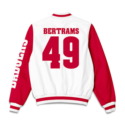 Wisconsin - NCAA Football : Atticus Bertrams - Bomber Jacket-1