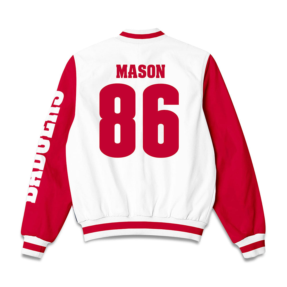 Wisconsin - NCAA Football : Lance Mason - Bomber Jacket-1
