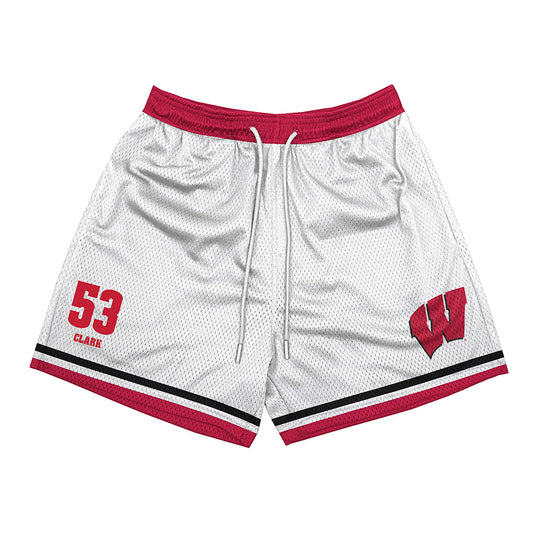 Wisconsin - NCAA Football : Cam Clark - Shorts-0