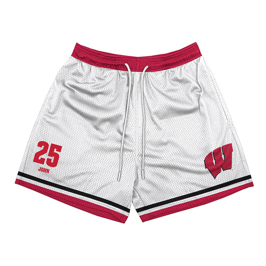 Wisconsin - NCAA Men's Basketball : Blackwell John - Shorts-0