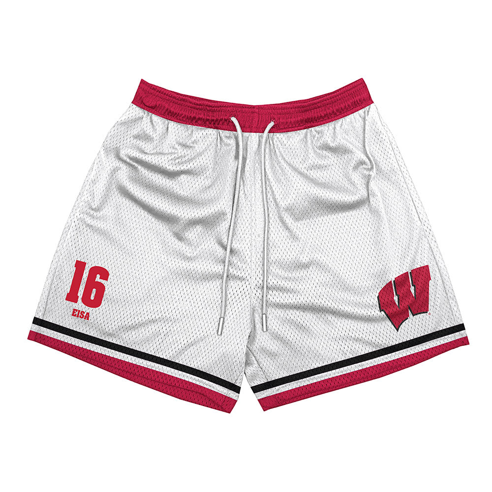 Wisconsin - NCAA Men's Soccer : Roman Eisa - Shorts-0