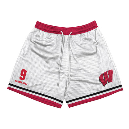 Wisconsin - NCAA Women's Basketball : Alba Martin Mesa - Shorts-0