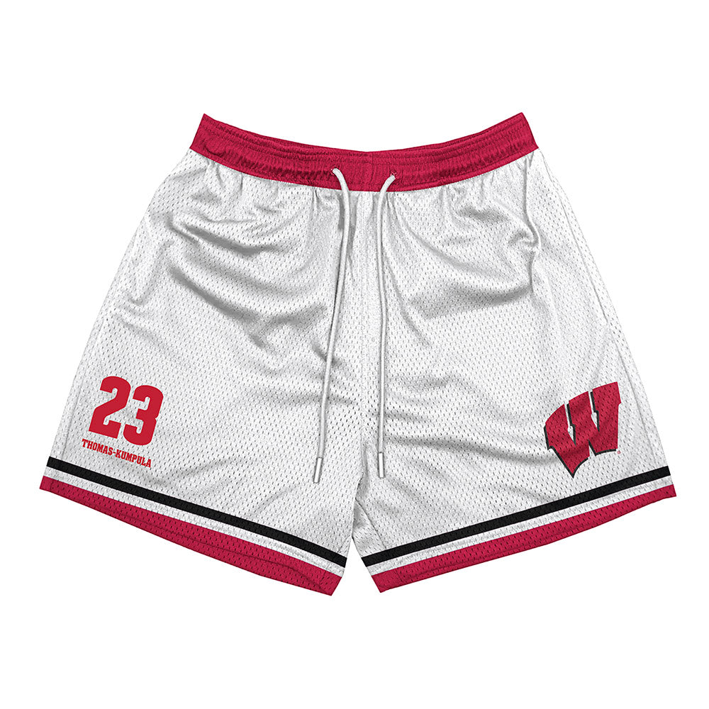 Wisconsin - NCAA Football : Davion Thomas-Kumpula - Shorts-0