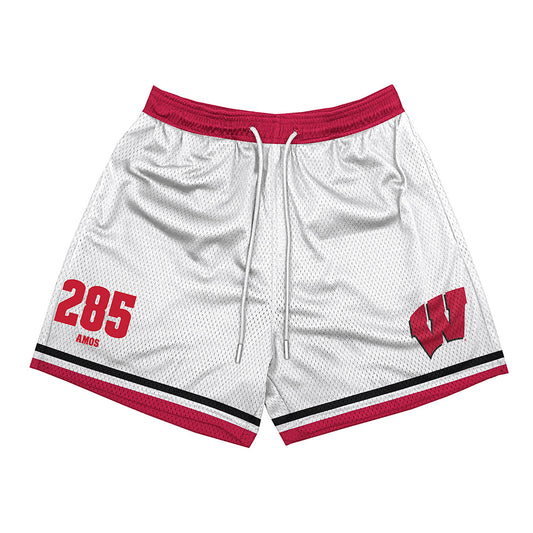 Wisconsin - NCAA Wrestling : Braxton Amos - Shorts-0