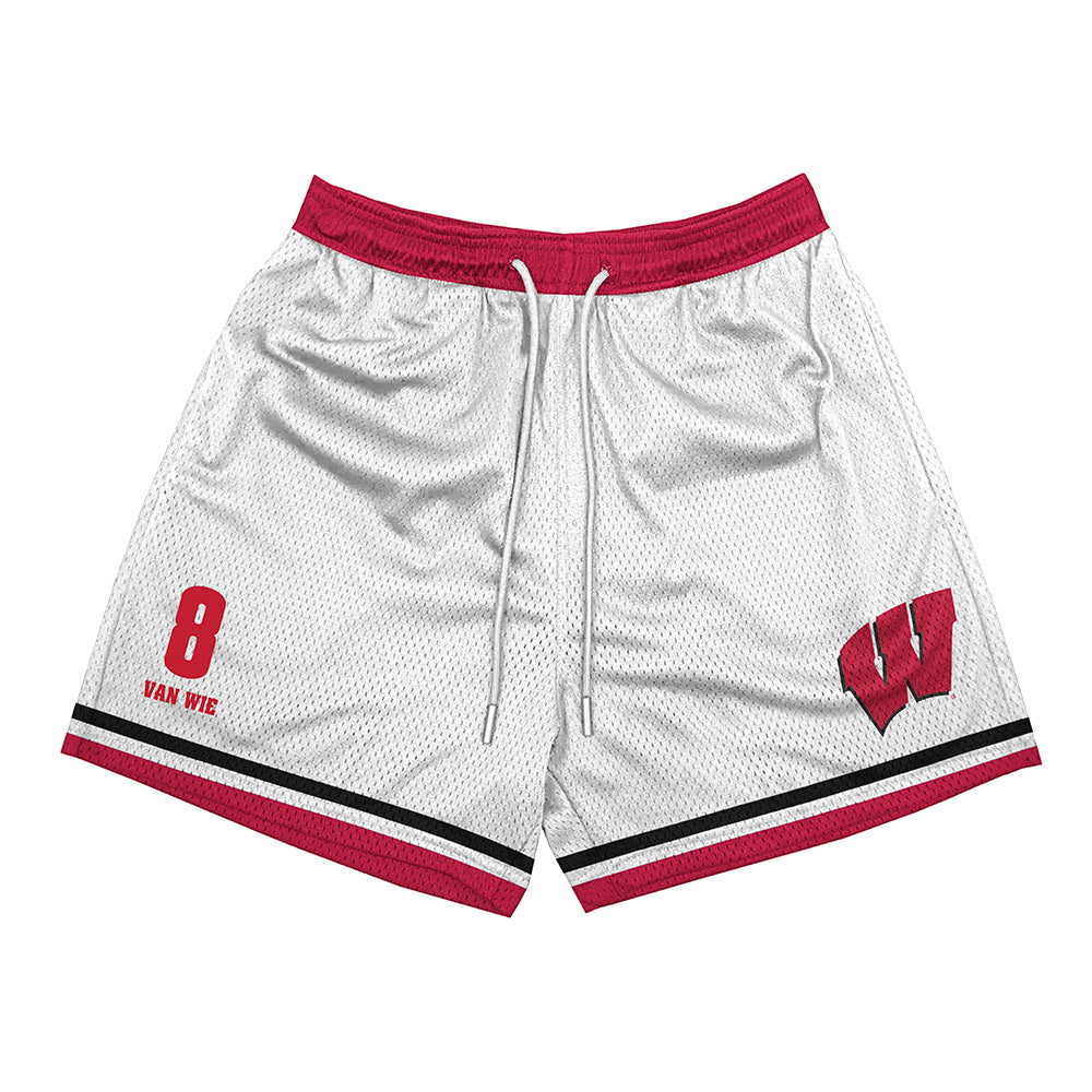 Wisconsin - NCAA Women's Volleyball : Morgan Van Wie - Shorts-0