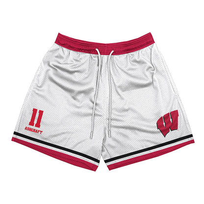 Wisconsin - NCAA Football : Tucker Ashcraft - Shorts-0