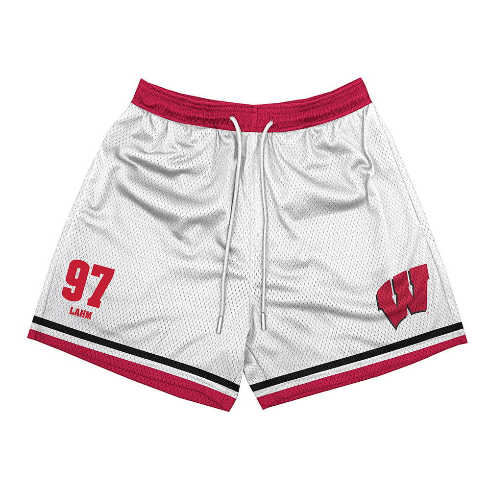 Wisconsin - NCAA Football : Gavin Lahm - Shorts-0