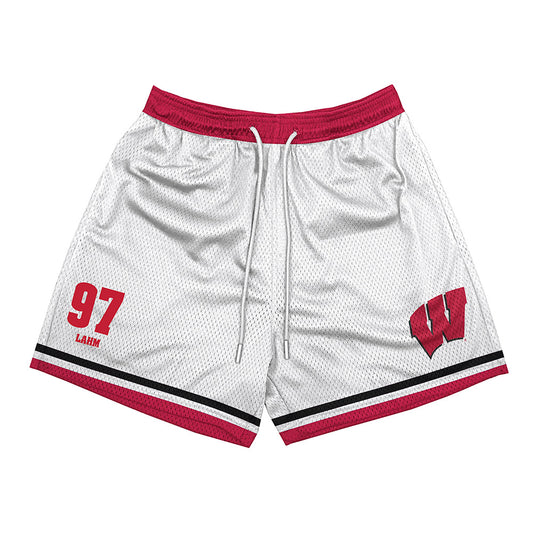 Wisconsin - NCAA Football : Gavin Lahm - Shorts-0