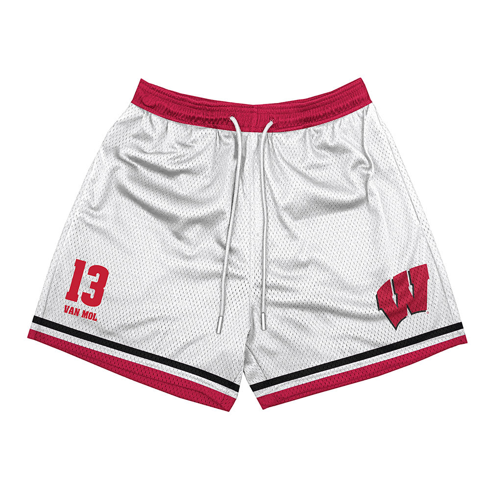 Wisconsin - NCAA Men's Soccer : Arien van Mol - Shorts-0