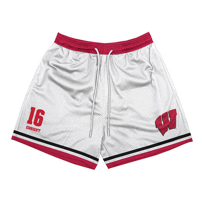 Wisconsin - NCAA Women's Ice Hockey : Claire Enright - Shorts-0