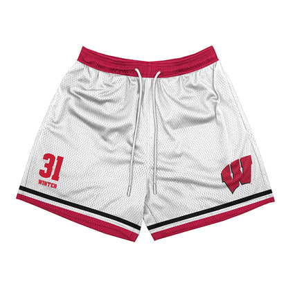 Wisconsin - NCAA Men's Basketball : Nolan Winter - Shorts-0