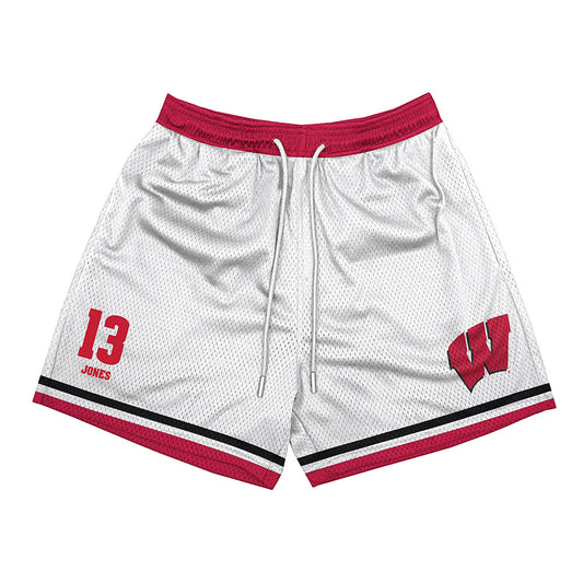 Wisconsin - NCAA Men's Basketball : Hayden Jones - Shorts-0