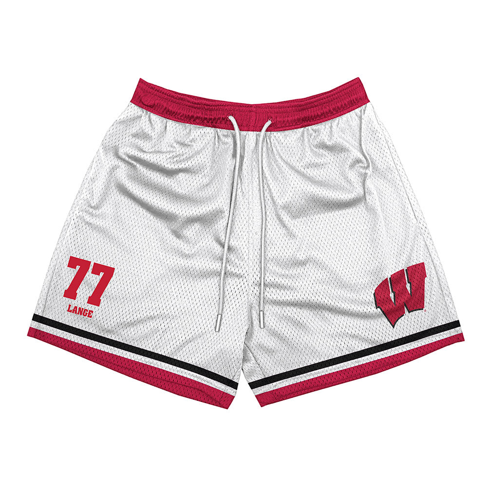 Wisconsin - NCAA Football : Peyton Lange - Shorts-0