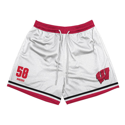 Wisconsin - NCAA Football : Michael Roeske - Shorts-0