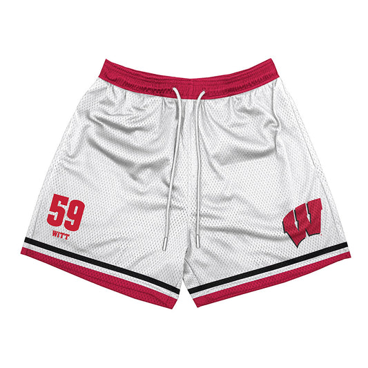 Wisconsin - NCAA Football : Aaron Witt - Shorts-0