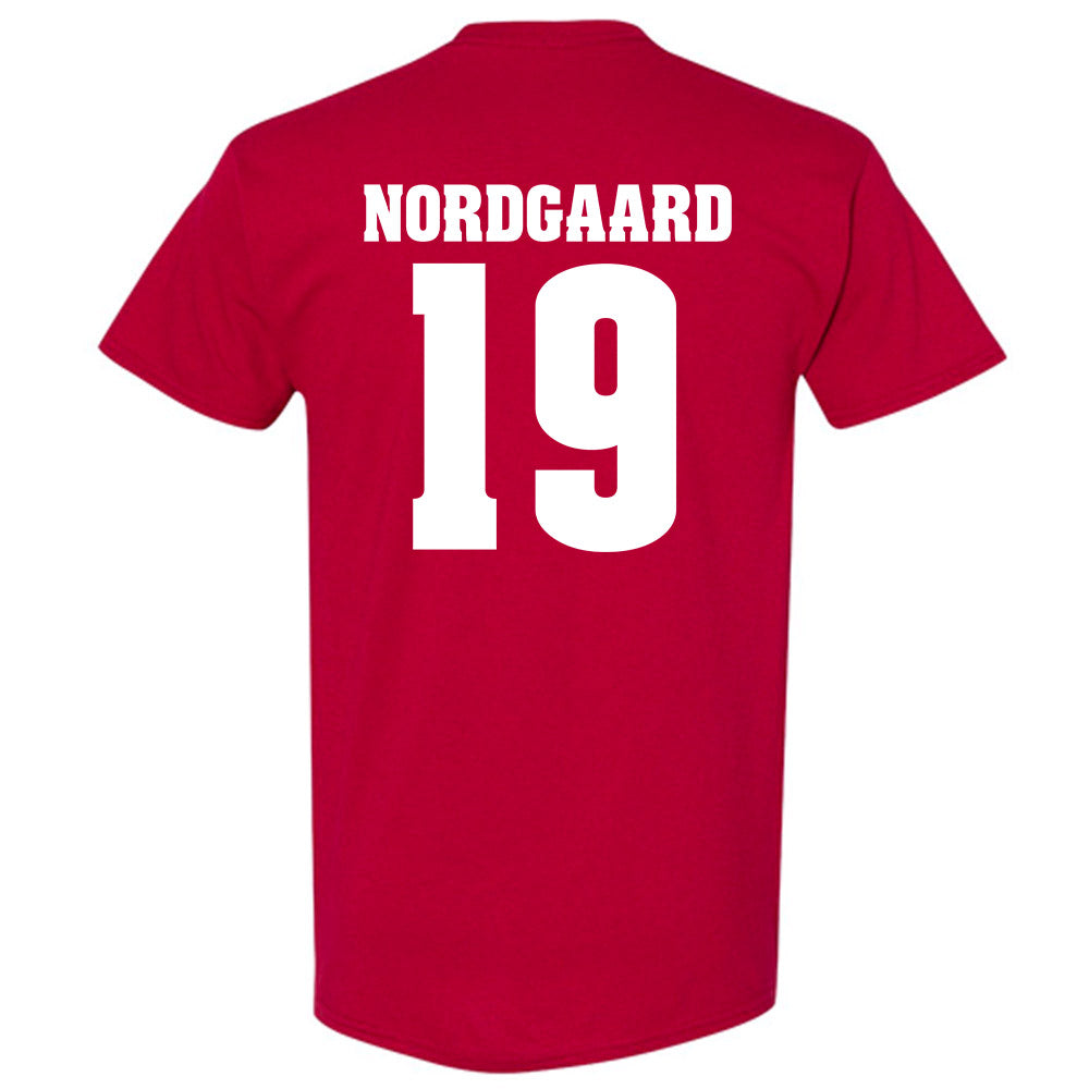 Wisconsin - NCAA Football : Langdon Nordgaard - Classic Shersey T-Shirt-1