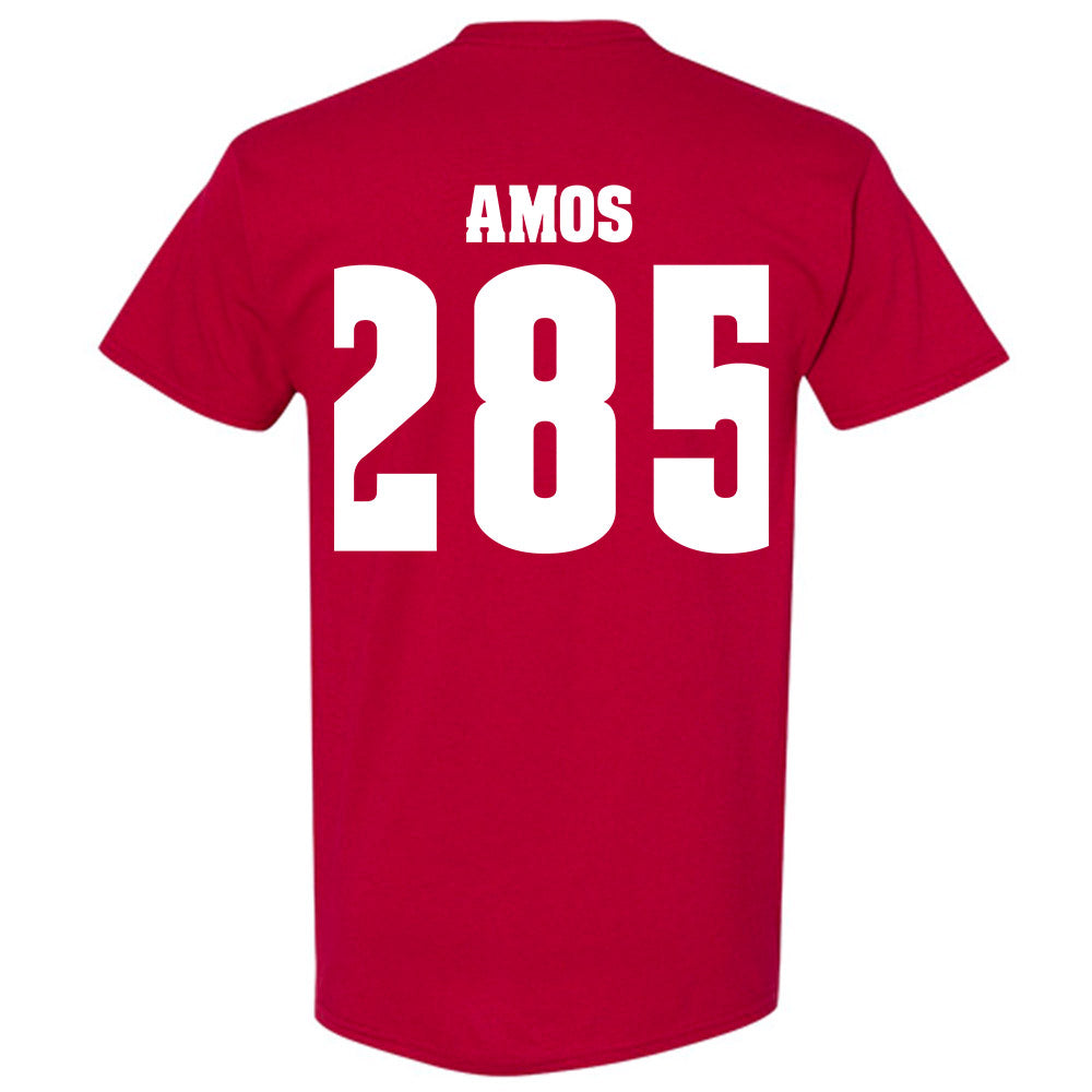 Wisconsin - NCAA Wrestling : Braxton Amos - Classic Shersey T-Shirt-1