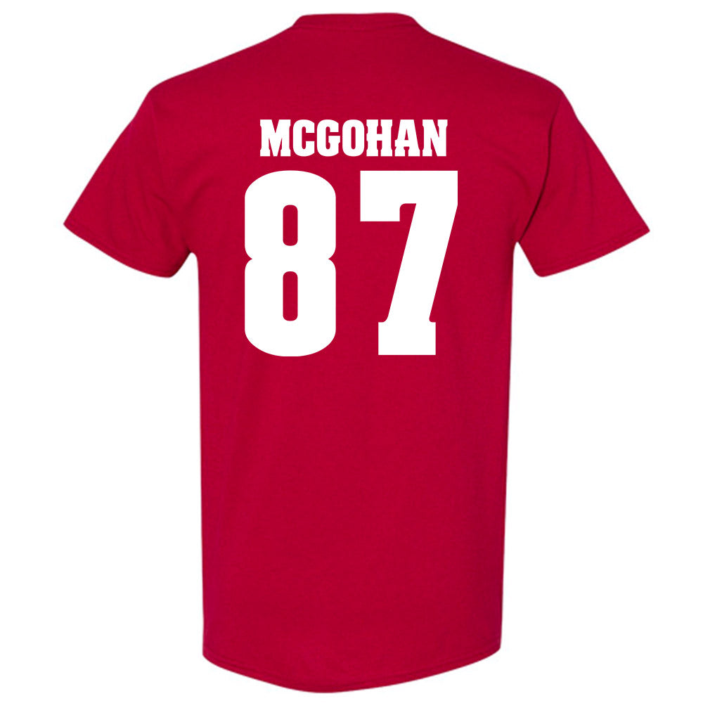 Wisconsin - NCAA Football : Jackson McGohan - Classic Shersey T-Shirt-1