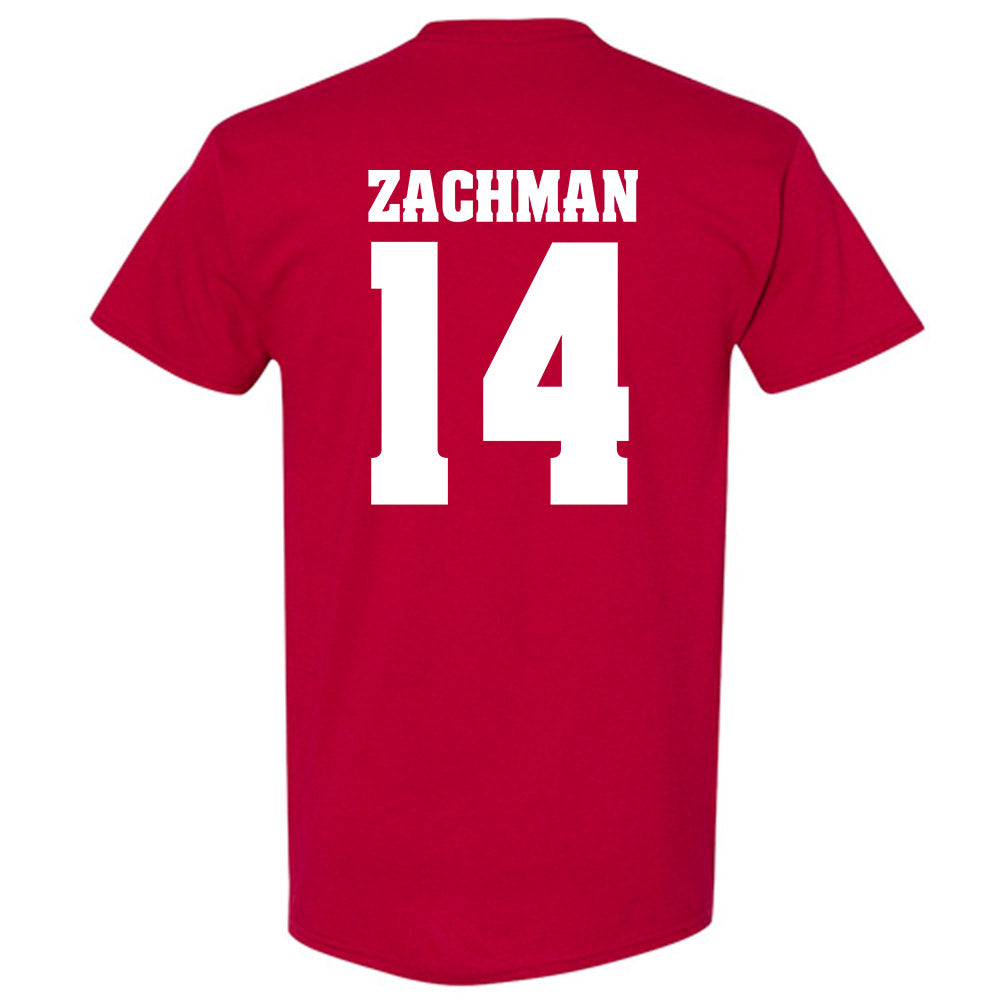 Wisconsin - NCAA Football : Preston Zachman - Classic Shersey T-Shirt-1