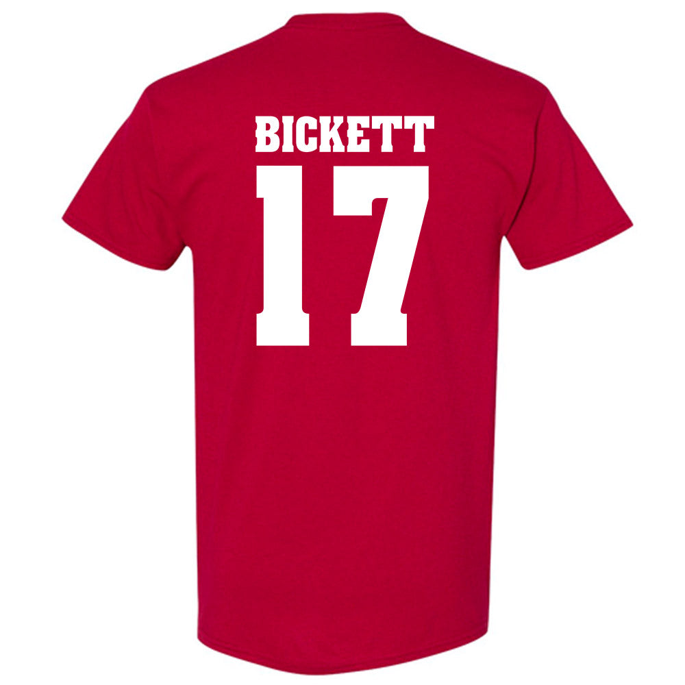 Wisconsin - NCAA Women's Ice Hockey : Grace Bickett - Classic Shersey T-Shirt-1