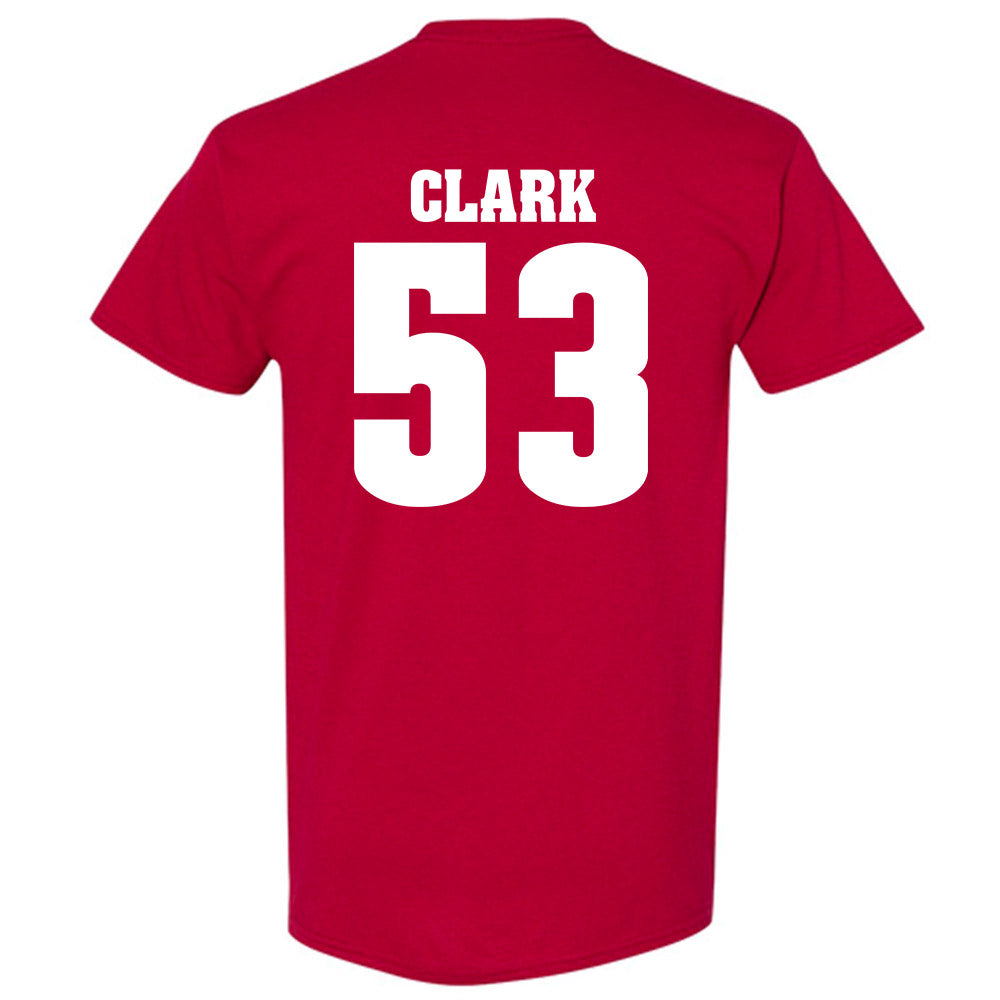 Wisconsin - NCAA Football : Cam Clark - Classic Shersey T-Shirt-1