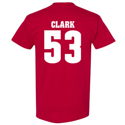 Wisconsin - NCAA Football : Cam Clark - Classic Shersey T-Shirt-1