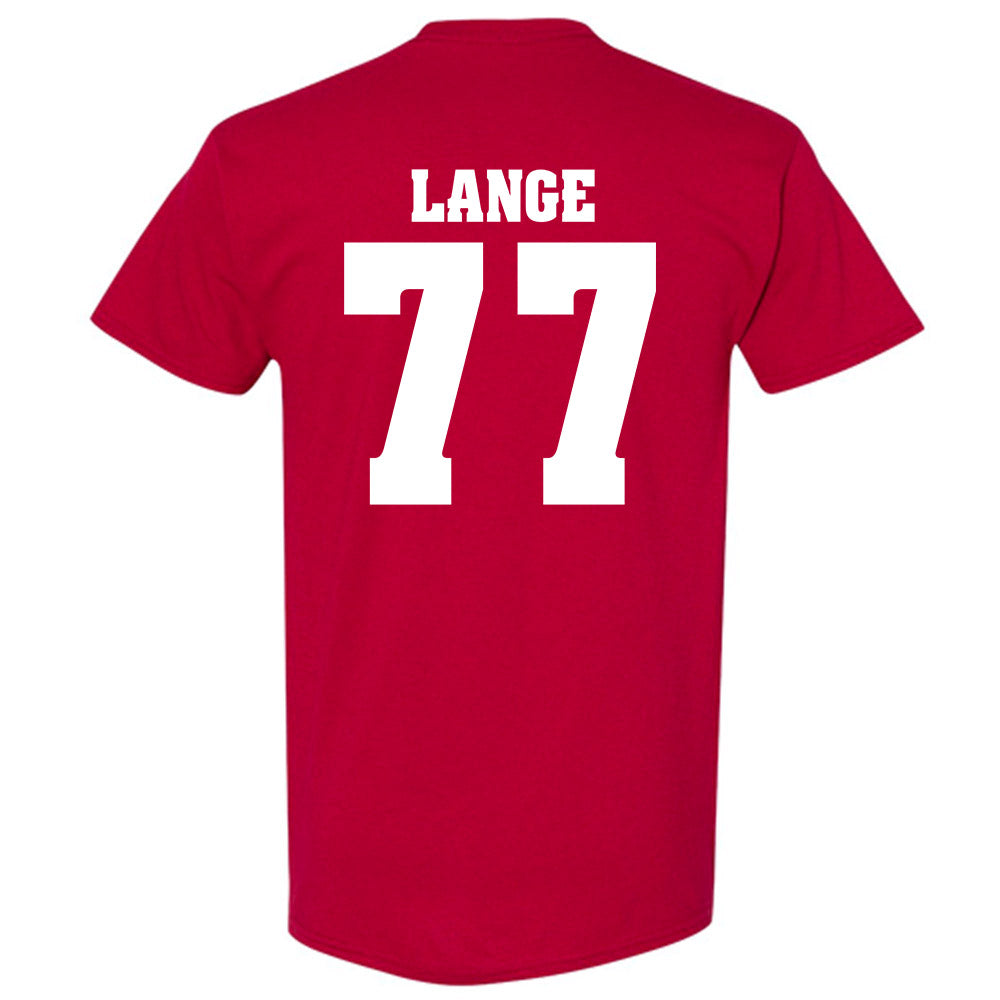 Wisconsin - NCAA Football : Peyton Lange - Classic Shersey T-Shirt-1