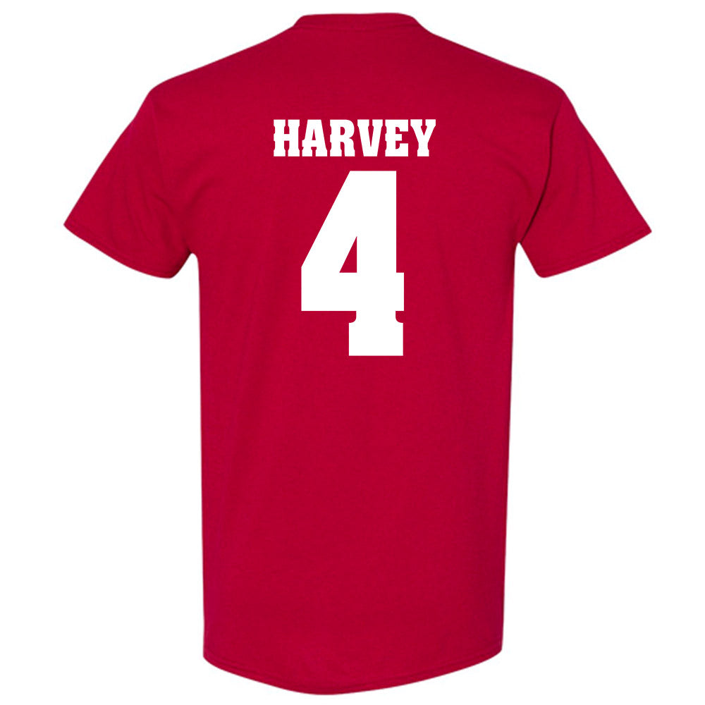 Wisconsin - NCAA Women's Ice Hockey : Caroline Harvey - Classic Shersey T-Shirt-1