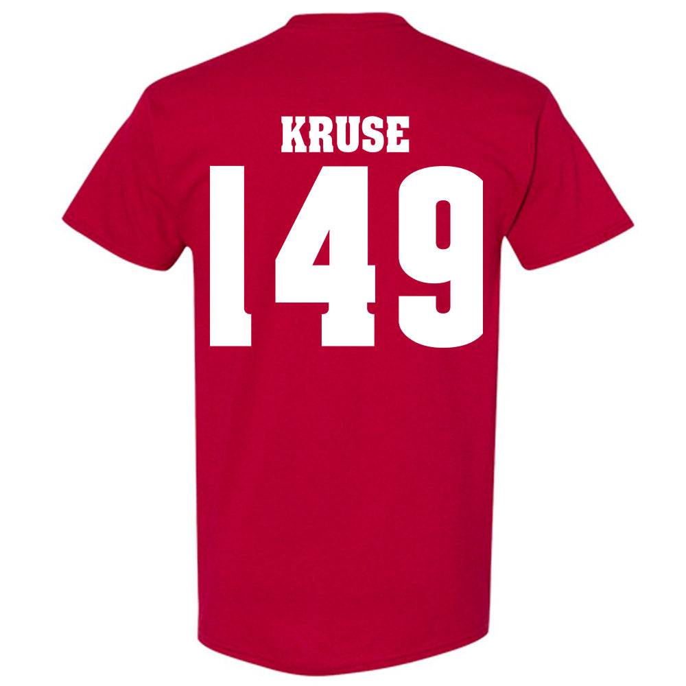 Wisconsin - NCAA Wrestling : Simon Kruse - Classic Shersey T-Shirt-1
