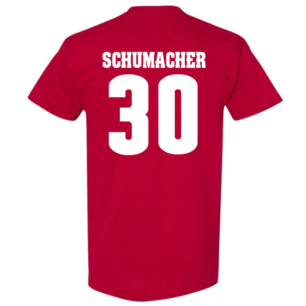 Wisconsin - NCAA Women's Volleyball : Lola Schumacher - Classic Shersey T-Shirt-1