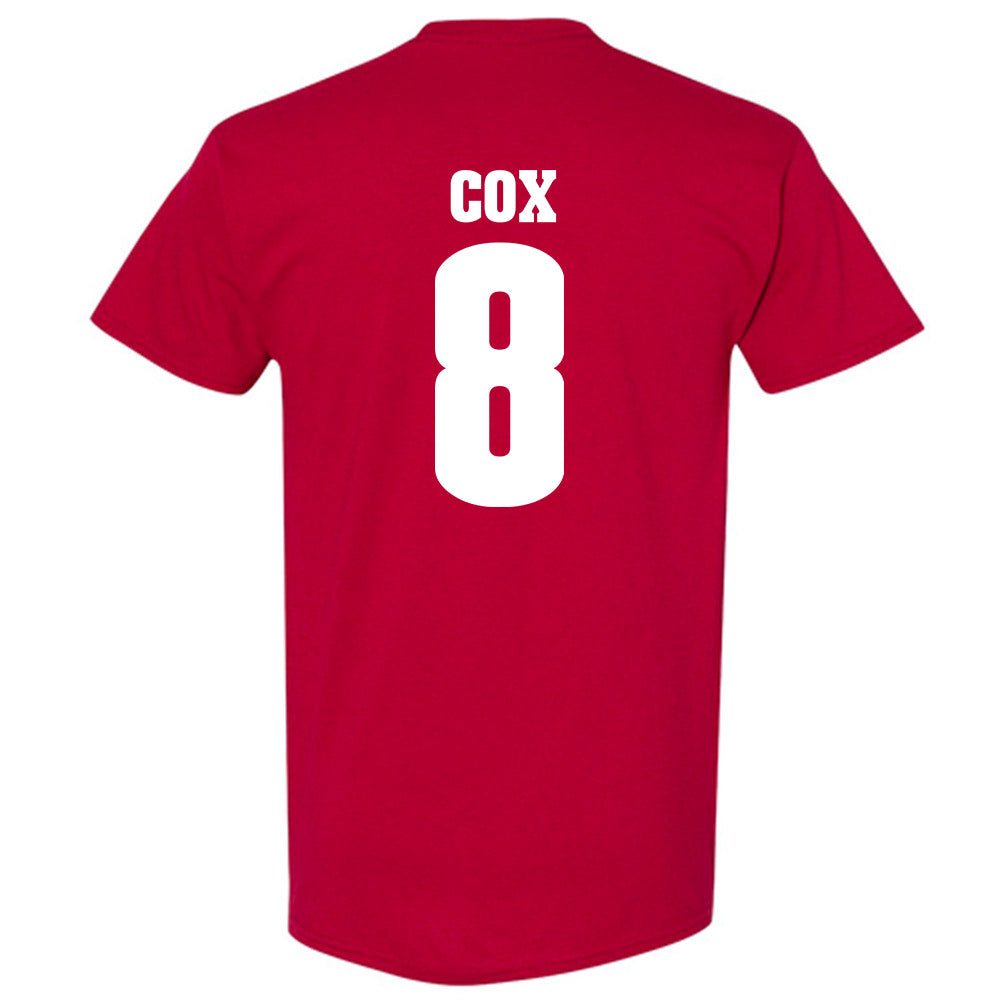 Wisconsin - NCAA Women's Soccer : Delaney Cox - Classic Shersey T-Shirt-1