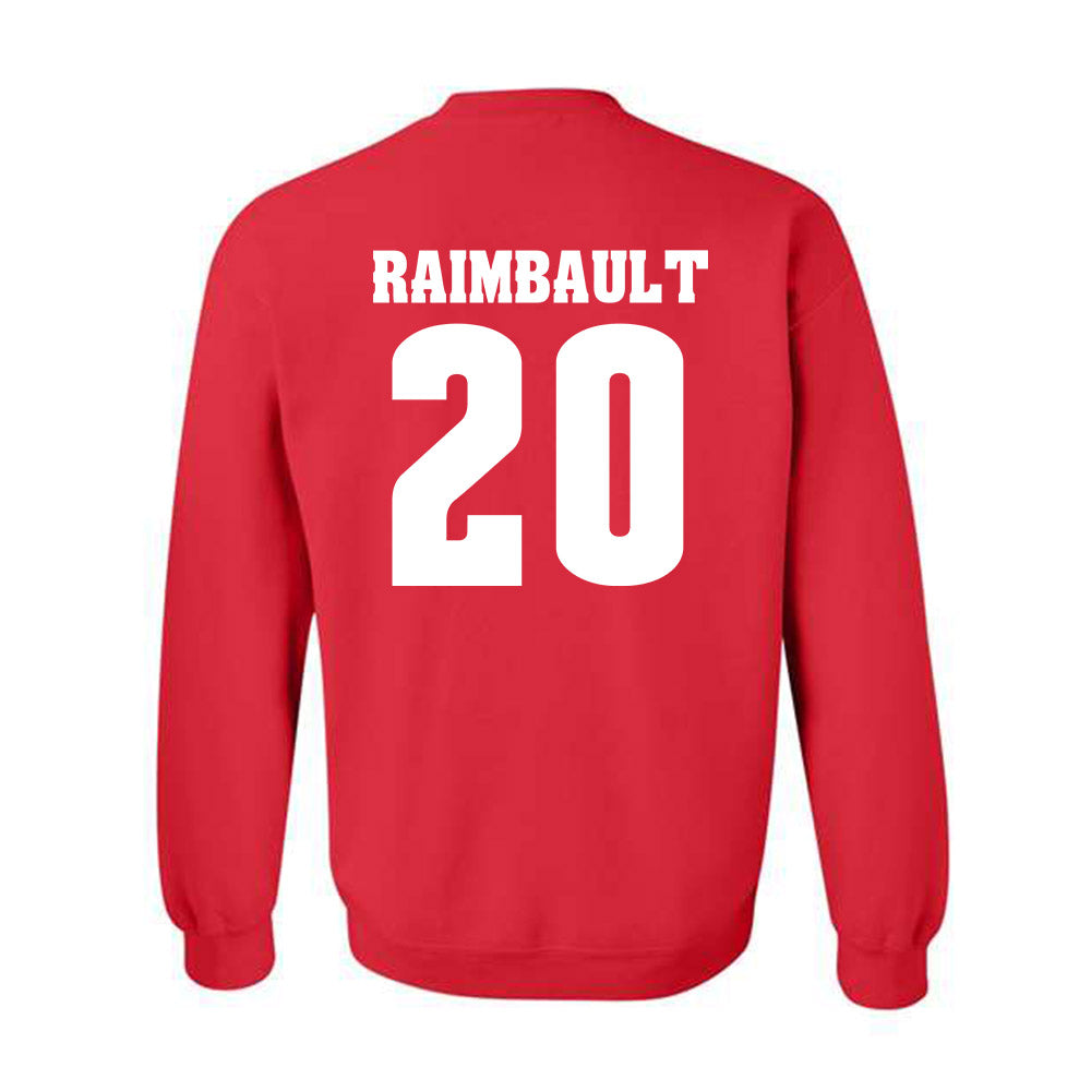 Wisconsin - NCAA Men's Soccer : Thomas Raimbault - Classic Shersey Crewneck Sweatshirt-1