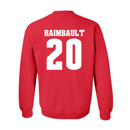 Wisconsin - NCAA Men's Soccer : Thomas Raimbault - Classic Shersey Crewneck Sweatshirt-1